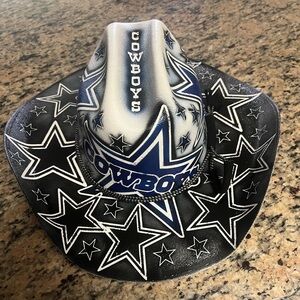 Custom Dallas Cowboys cowboy hat.